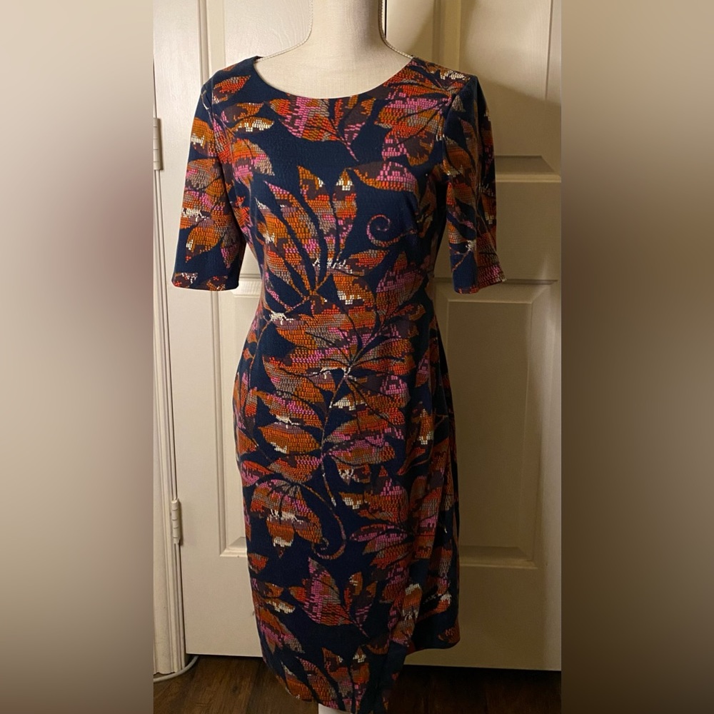London Times Multicolor Dress Size 10 EUC